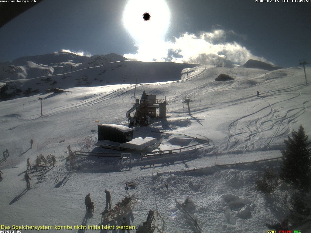 Archiv Foto Webcam Berghaus Arflina / Heuberge