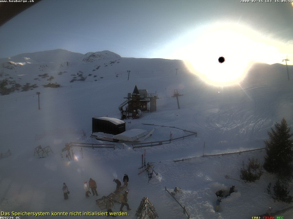 Archiv Foto Webcam Berghaus Arflina / Heuberge