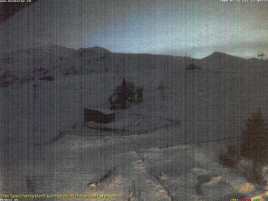 Archiv Foto Webcam Berghaus Arflina / Heuberge