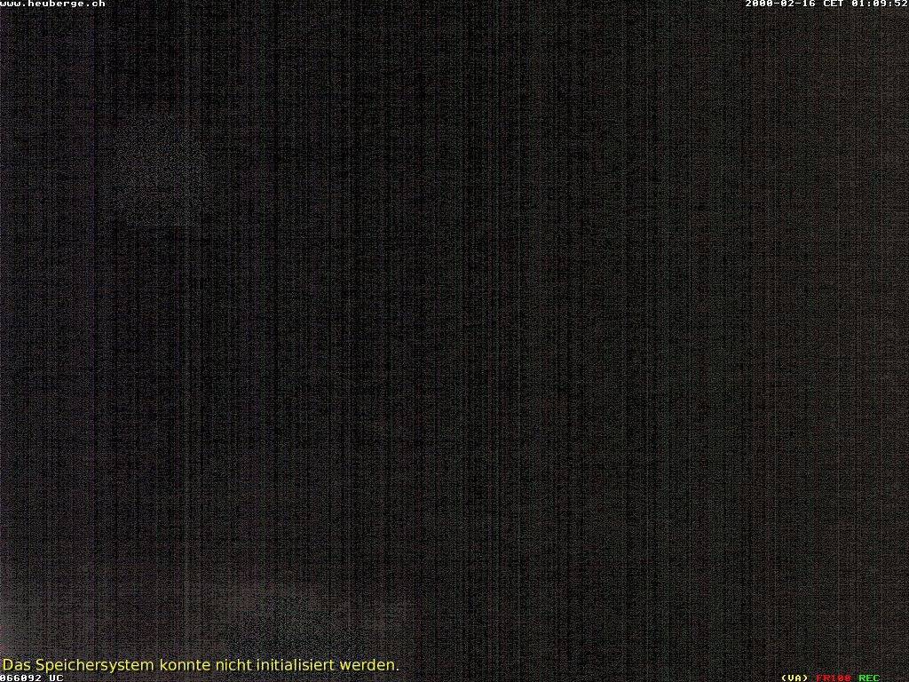 Archiv Foto Webcam Berghaus Arflina / Heuberge