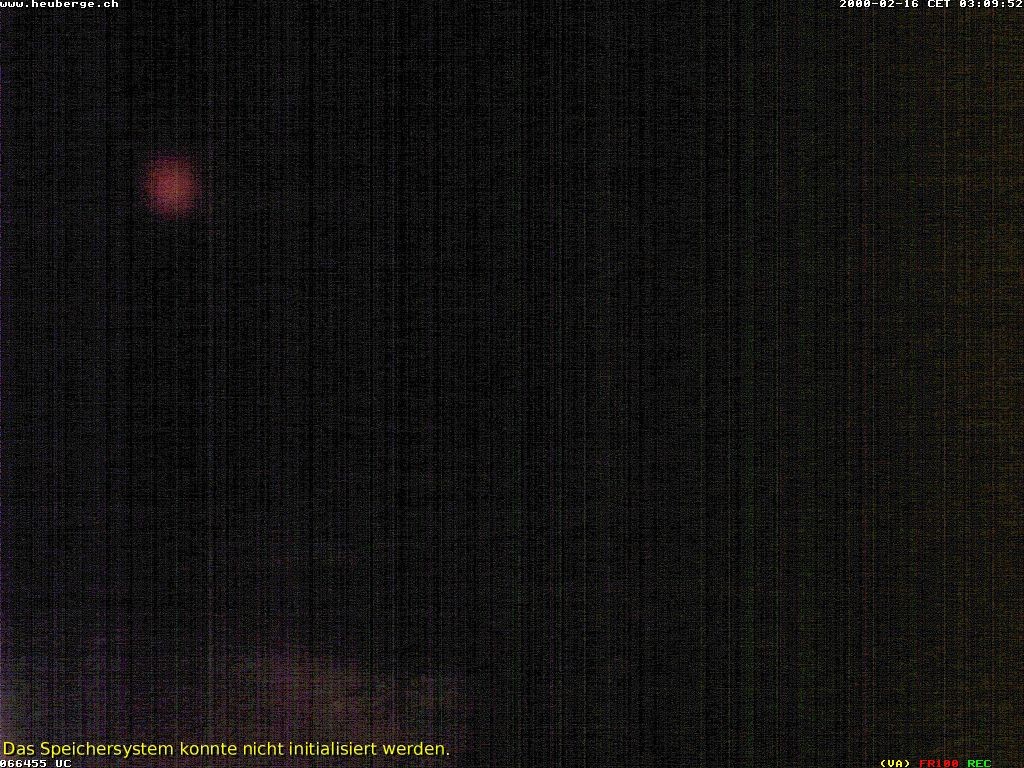 Archiv Foto Webcam Berghaus Arflina / Heuberge