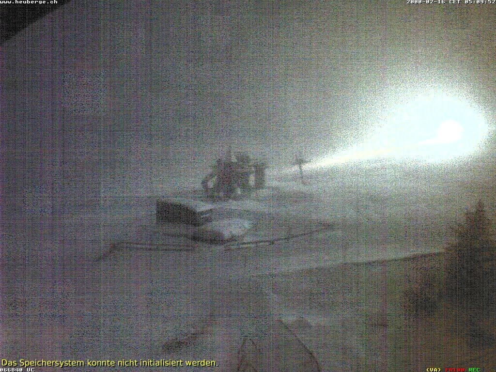 Archiv Foto Webcam Berghaus Arflina / Heuberge