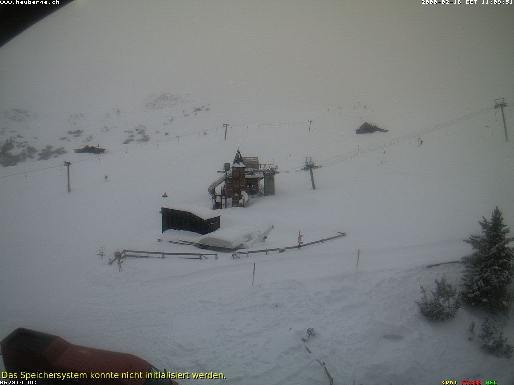 Archiv Foto Webcam Berghaus Arflina / Heuberge