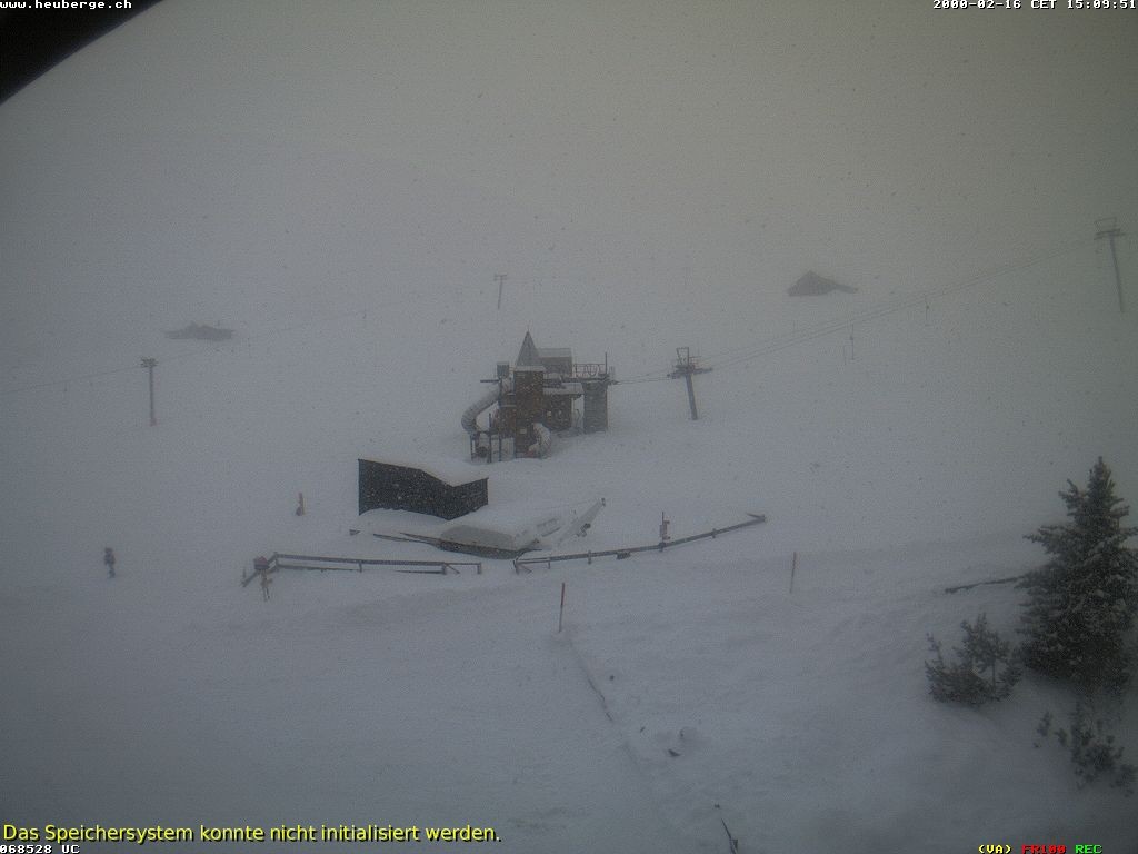 Archiv Foto Webcam Berghaus Arflina / Heuberge