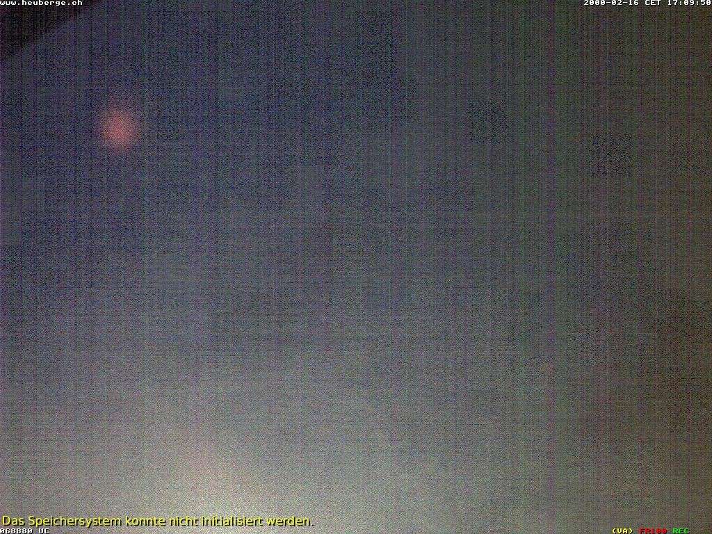 Archiv Foto Webcam Berghaus Arflina / Heuberge