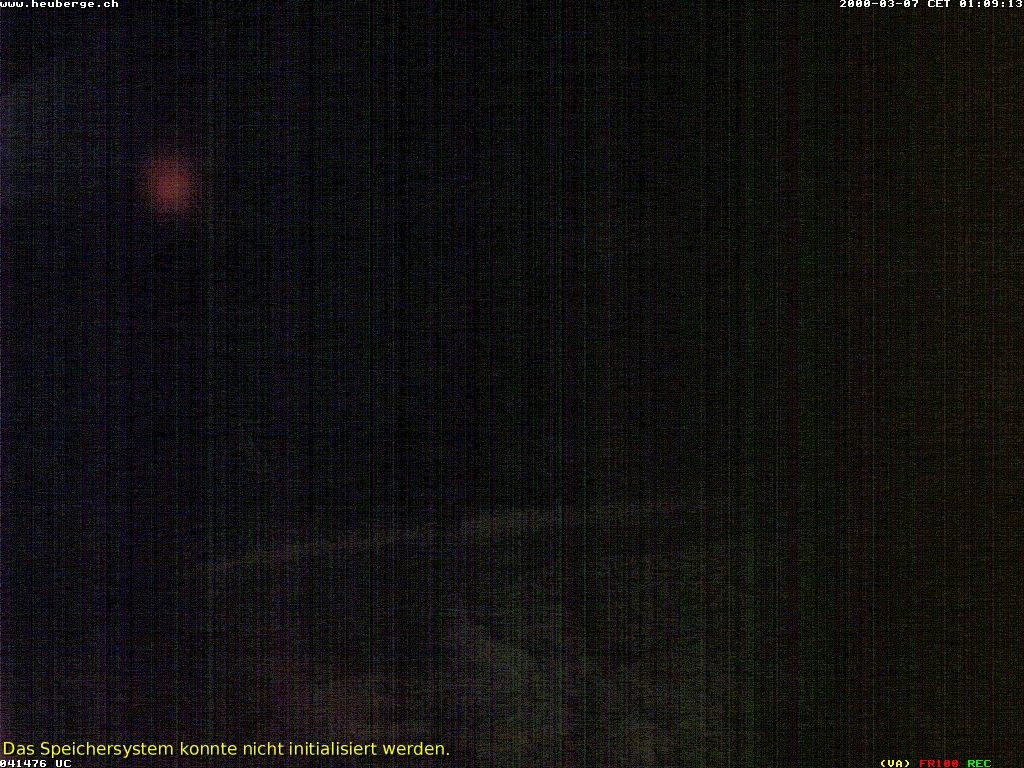 Archiv Foto Webcam Berghaus Arflina / Heuberge