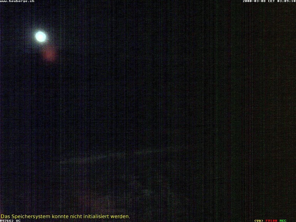 Archiv Foto Webcam Berghaus Arflina / Heuberge