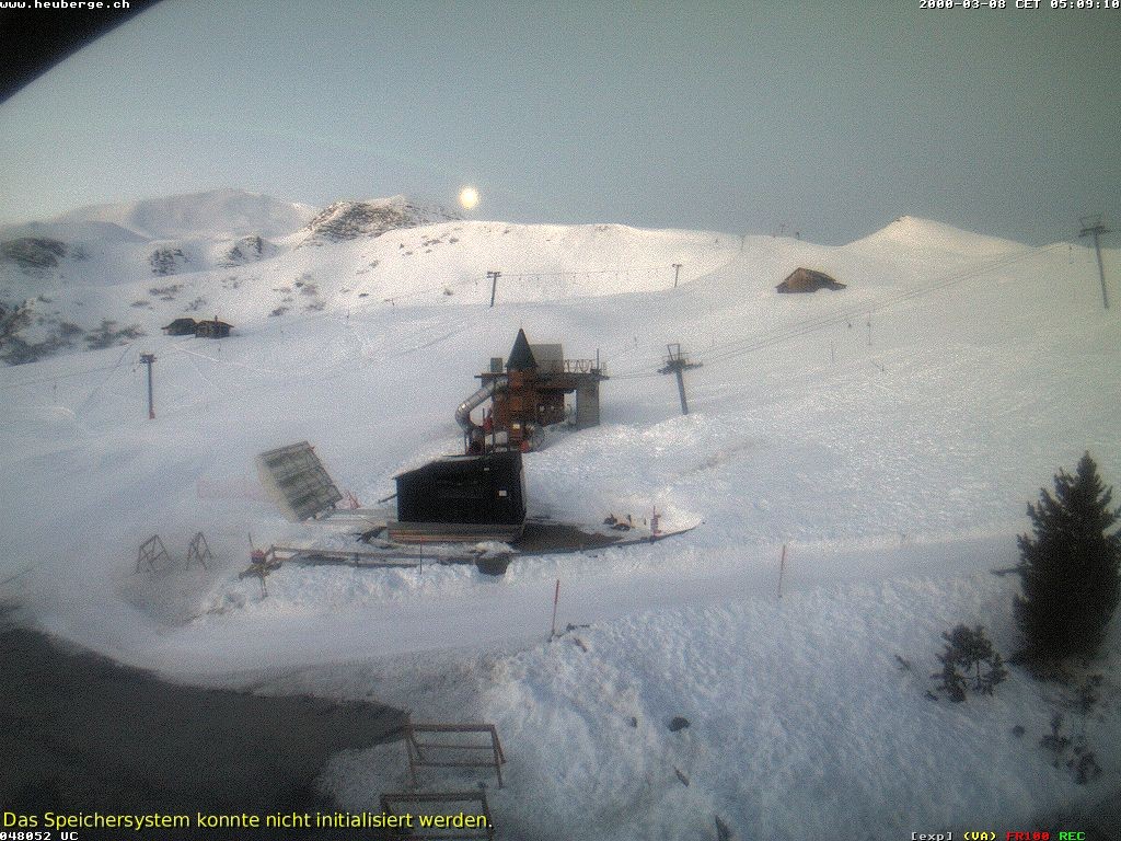 Archiv Foto Webcam Berghaus Arflina / Heuberge