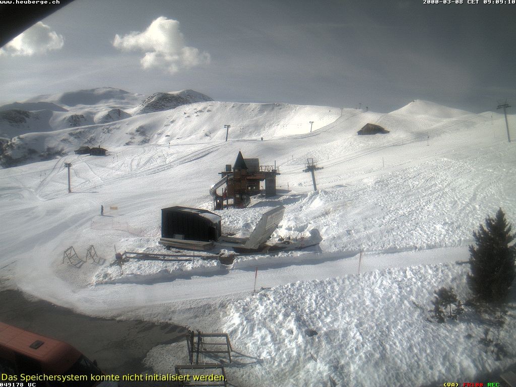 Archiv Foto Webcam Berghaus Arflina / Heuberge