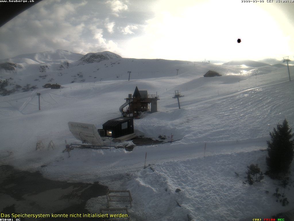 Archiv Foto Webcam Berghaus Arflina / Heuberge