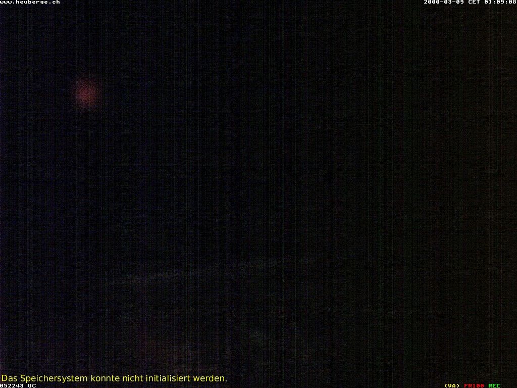 Archiv Foto Webcam Berghaus Arflina / Heuberge