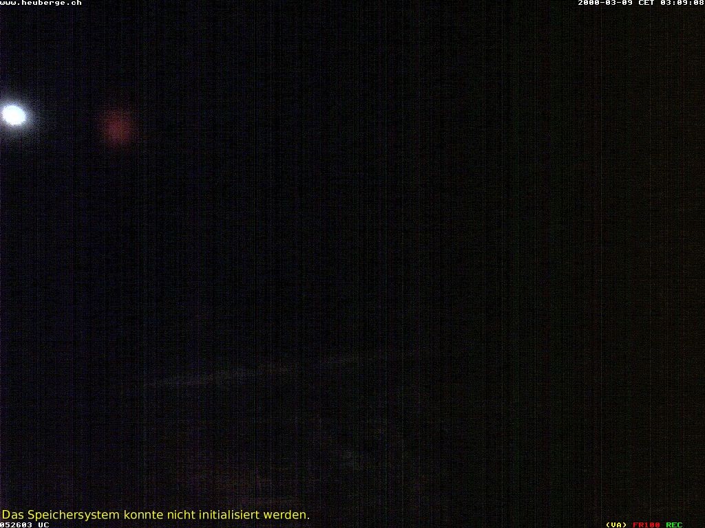 Archiv Foto Webcam Berghaus Arflina / Heuberge