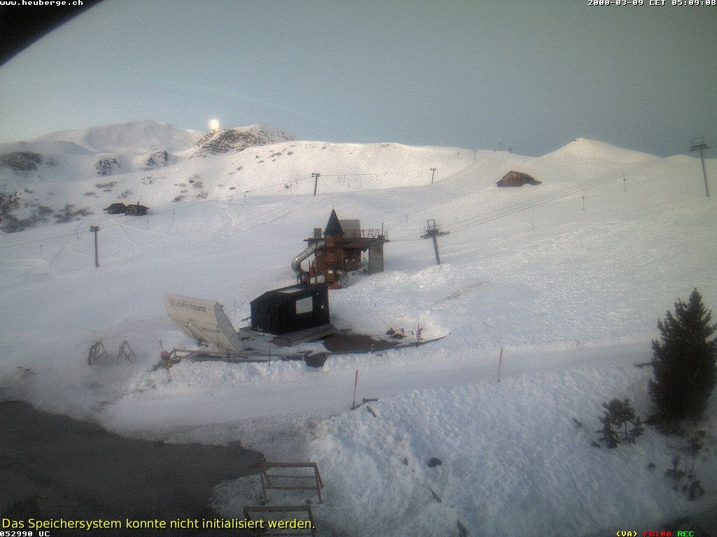 Archiv Foto Webcam Berghaus Arflina / Heuberge