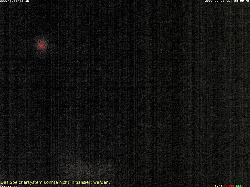 Archiv Foto Webcam Berghaus Arflina / Heuberge