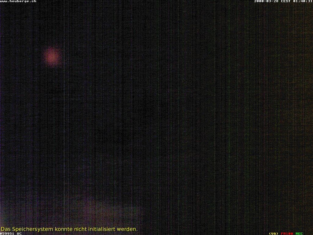 Archiv Foto Webcam Berghaus Arflina / Heuberge