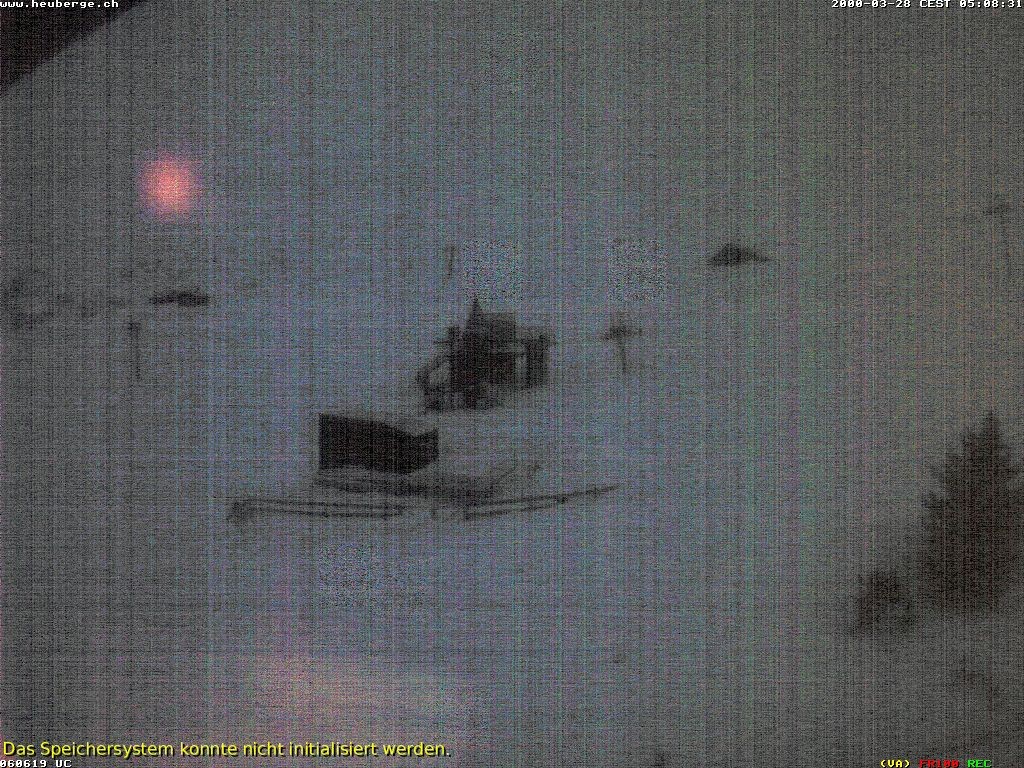 Archiv Foto Webcam Berghaus Arflina / Heuberge