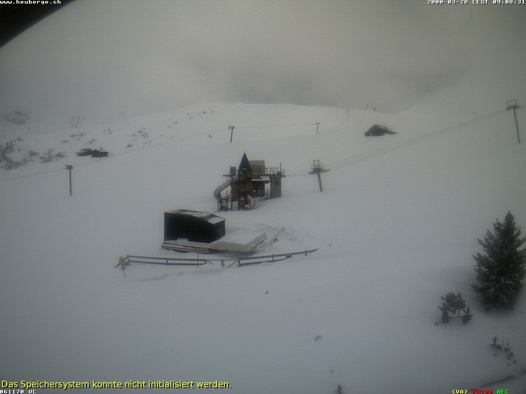 Archiv Foto Webcam Berghaus Arflina / Heuberge