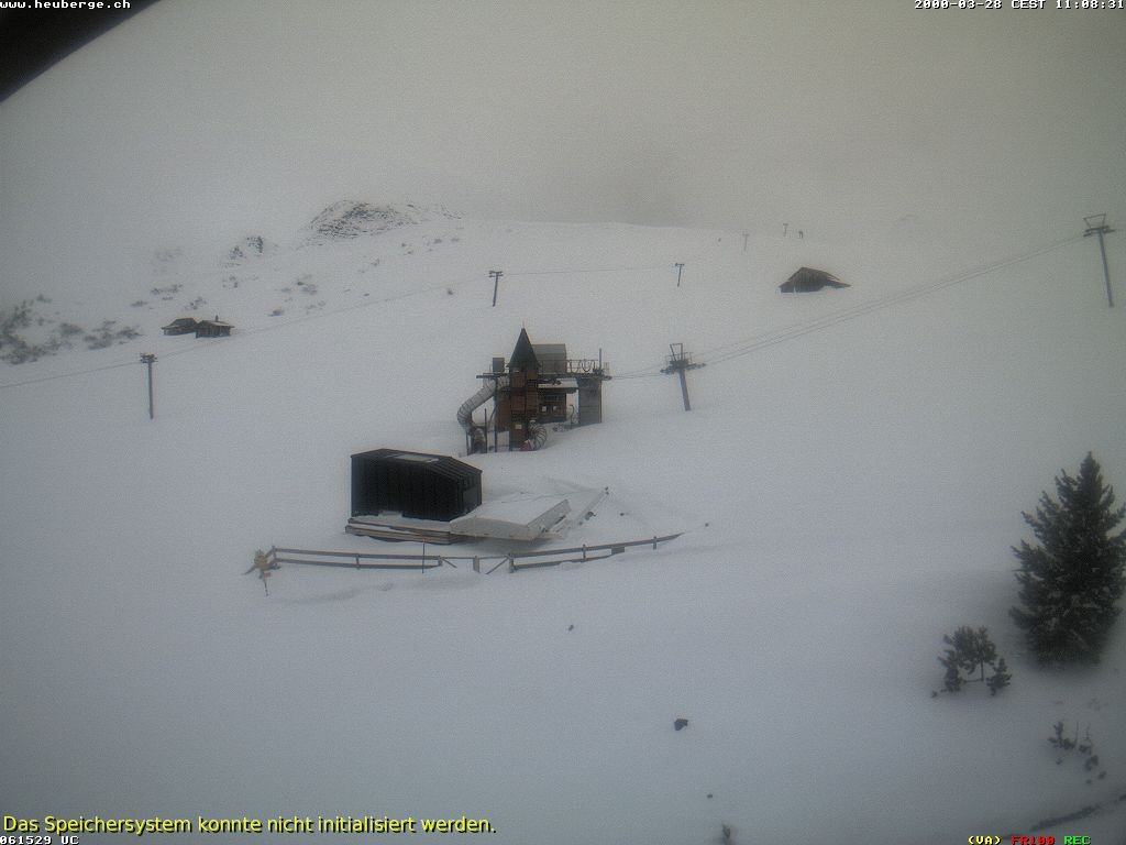 Archiv Foto Webcam Berghaus Arflina / Heuberge