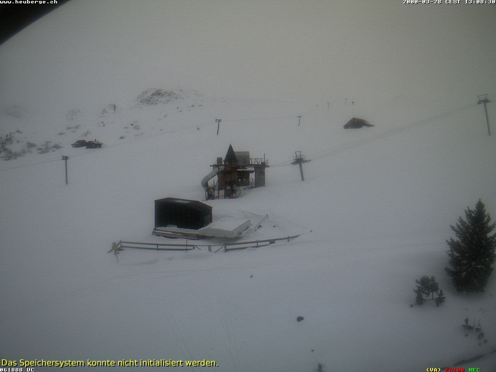 Archiv Foto Webcam Berghaus Arflina / Heuberge