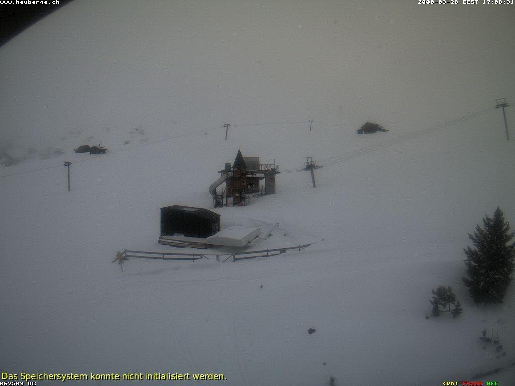 Archiv Foto Webcam Berghaus Arflina / Heuberge