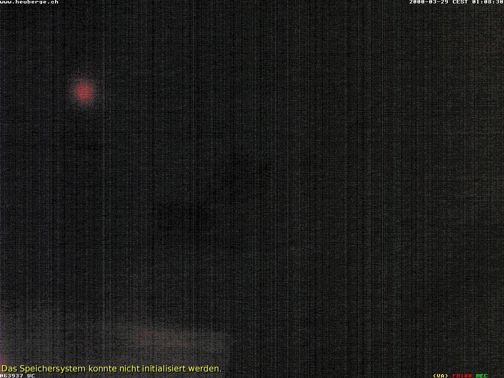 Archiv Foto Webcam Berghaus Arflina / Heuberge