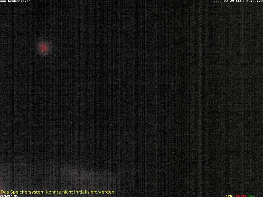 Archiv Foto Webcam Berghaus Arflina / Heuberge