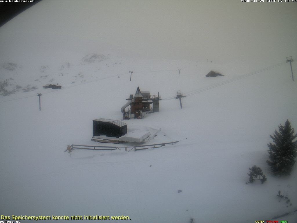 Archiv Foto Webcam Berghaus Arflina / Heuberge