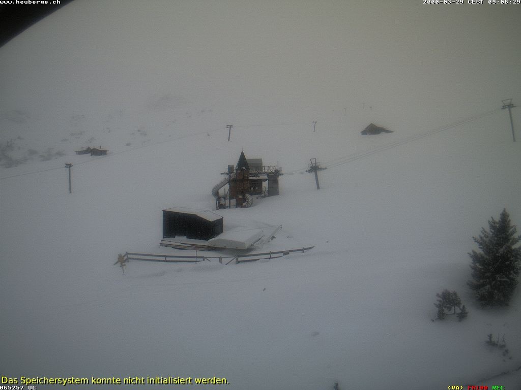 Archiv Foto Webcam Berghaus Arflina / Heuberge