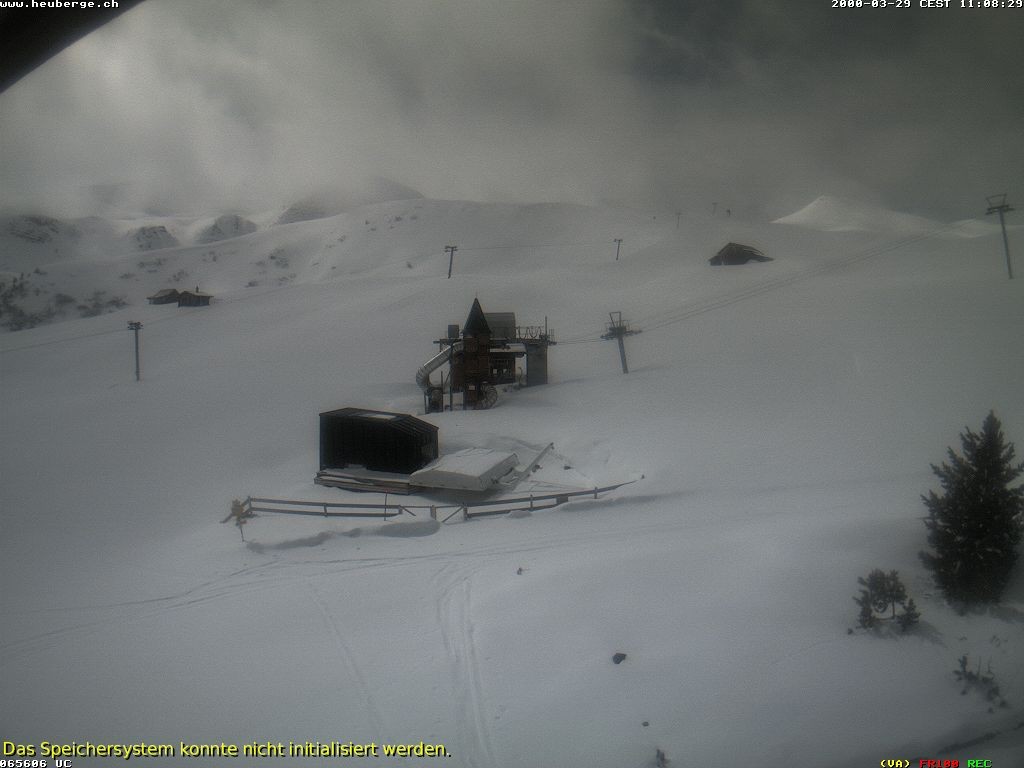 Archiv Foto Webcam Berghaus Arflina / Heuberge