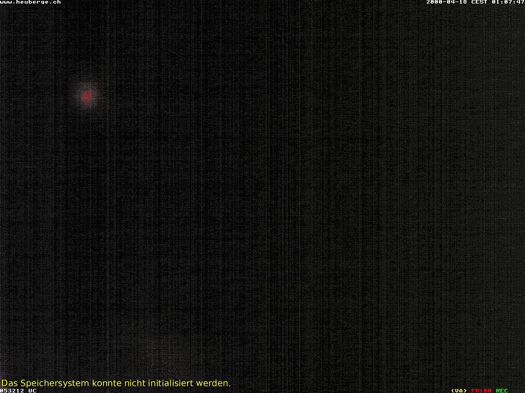 Archiv Foto Webcam Berghaus Arflina / Heuberge