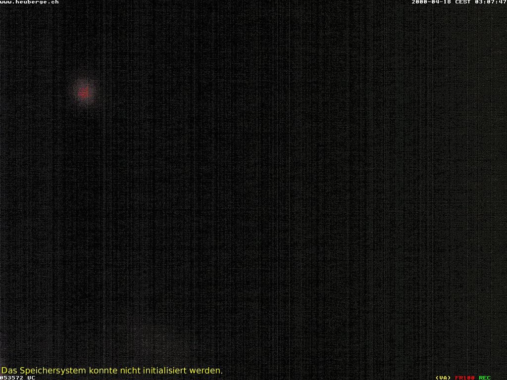 Archiv Foto Webcam Berghaus Arflina / Heuberge