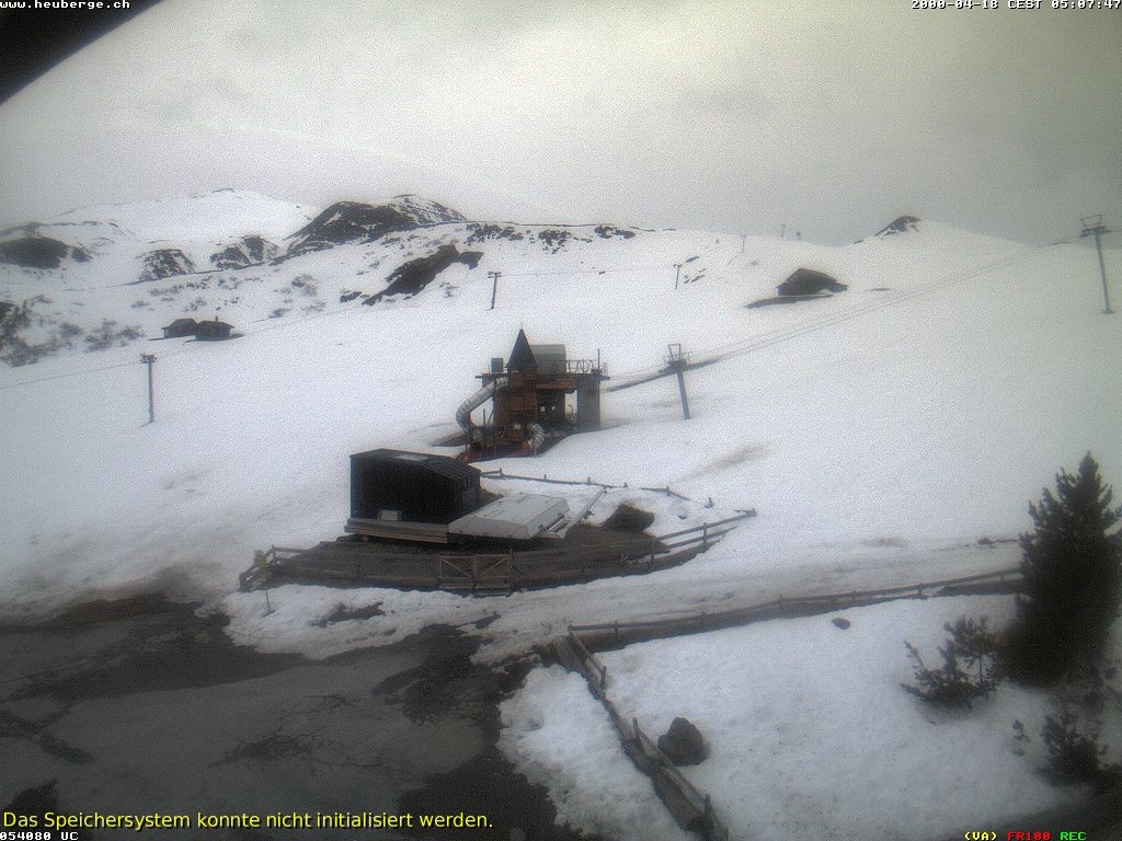 Archiv Foto Webcam Berghaus Arflina / Heuberge