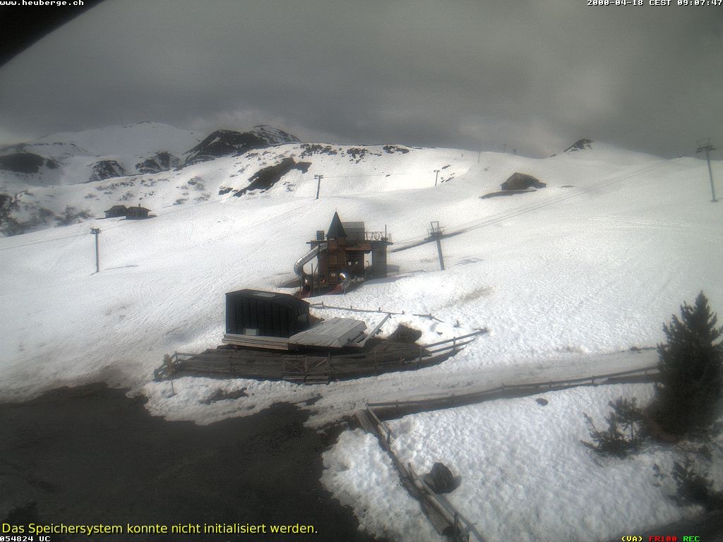 Archiv Foto Webcam Berghaus Arflina / Heuberge