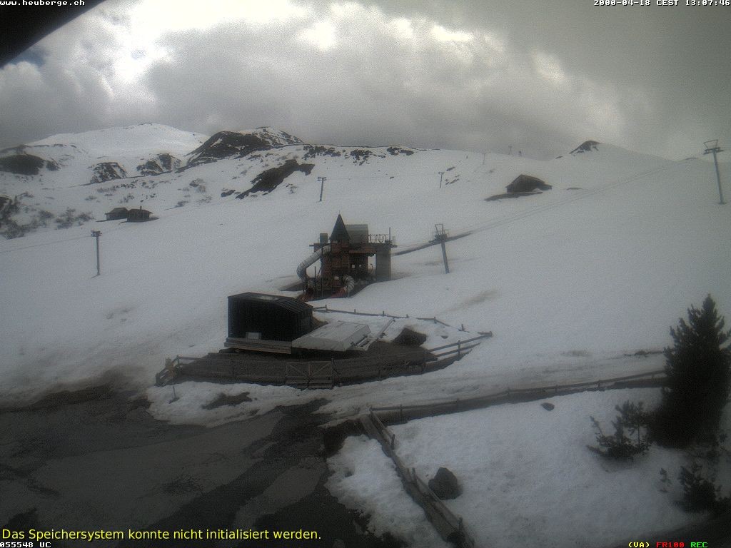 Archiv Foto Webcam Berghaus Arflina / Heuberge