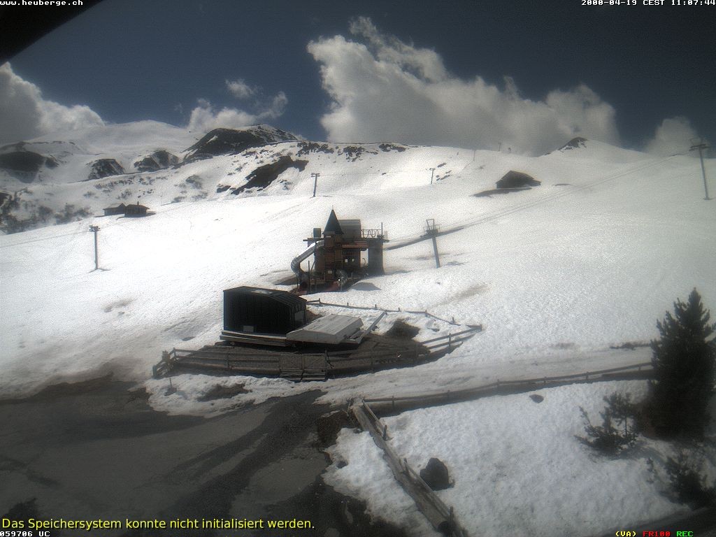 Archiv Foto Webcam Berghaus Arflina / Heuberge