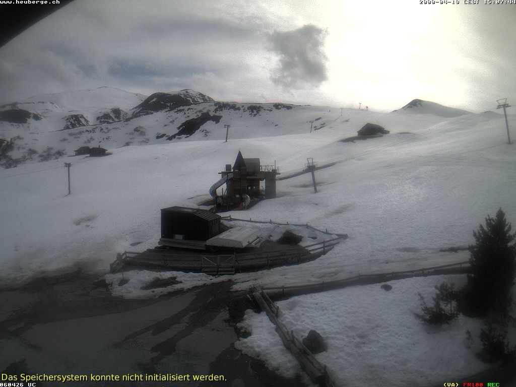 Archiv Foto Webcam Berghaus Arflina / Heuberge