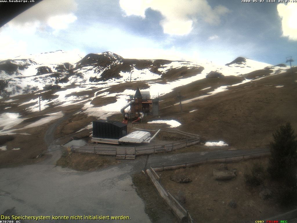 Archiv Foto Webcam Berghaus Arflina / Heuberge
