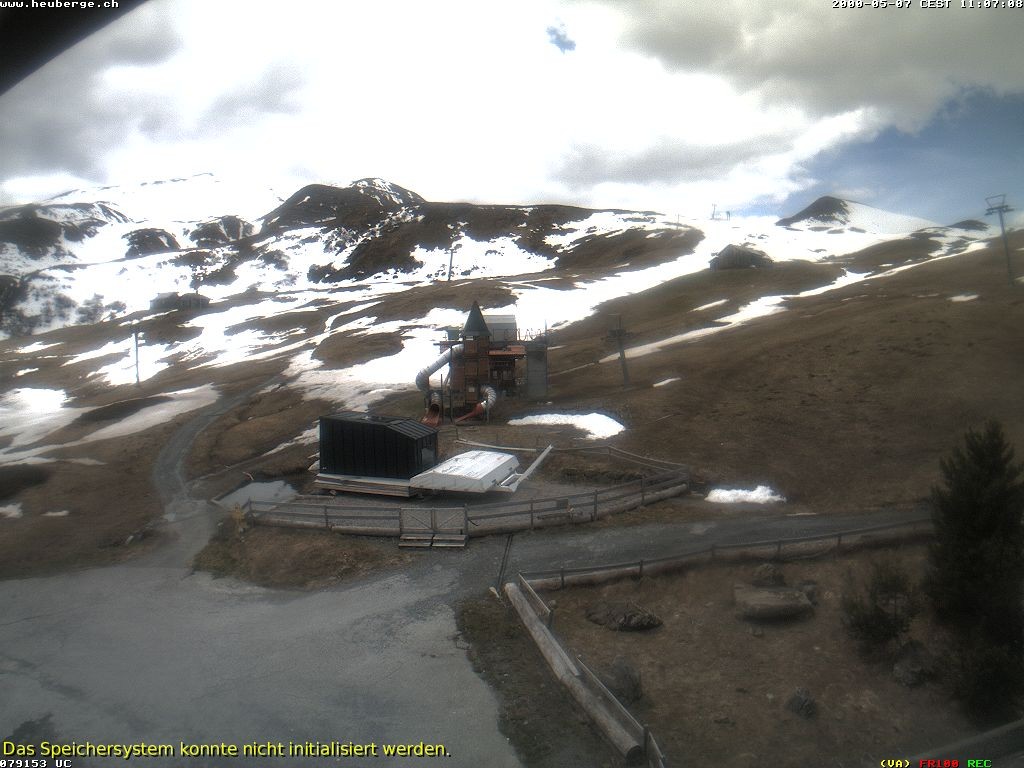 Archiv Foto Webcam Berghaus Arflina / Heuberge