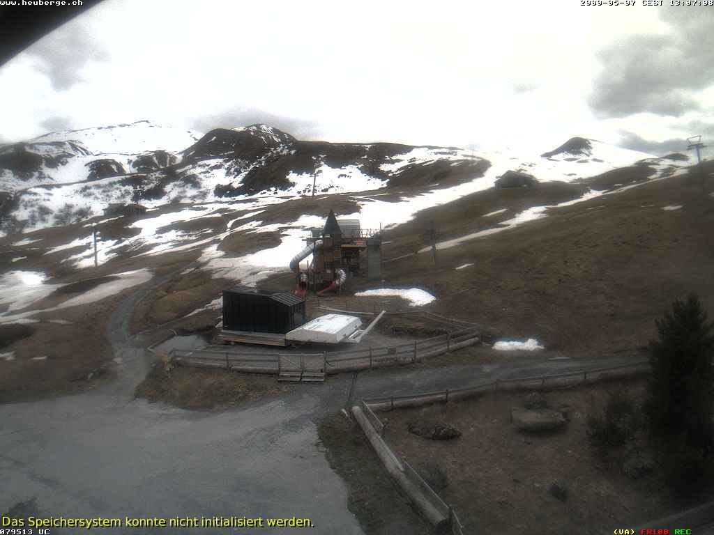 Archiv Foto Webcam Berghaus Arflina / Heuberge