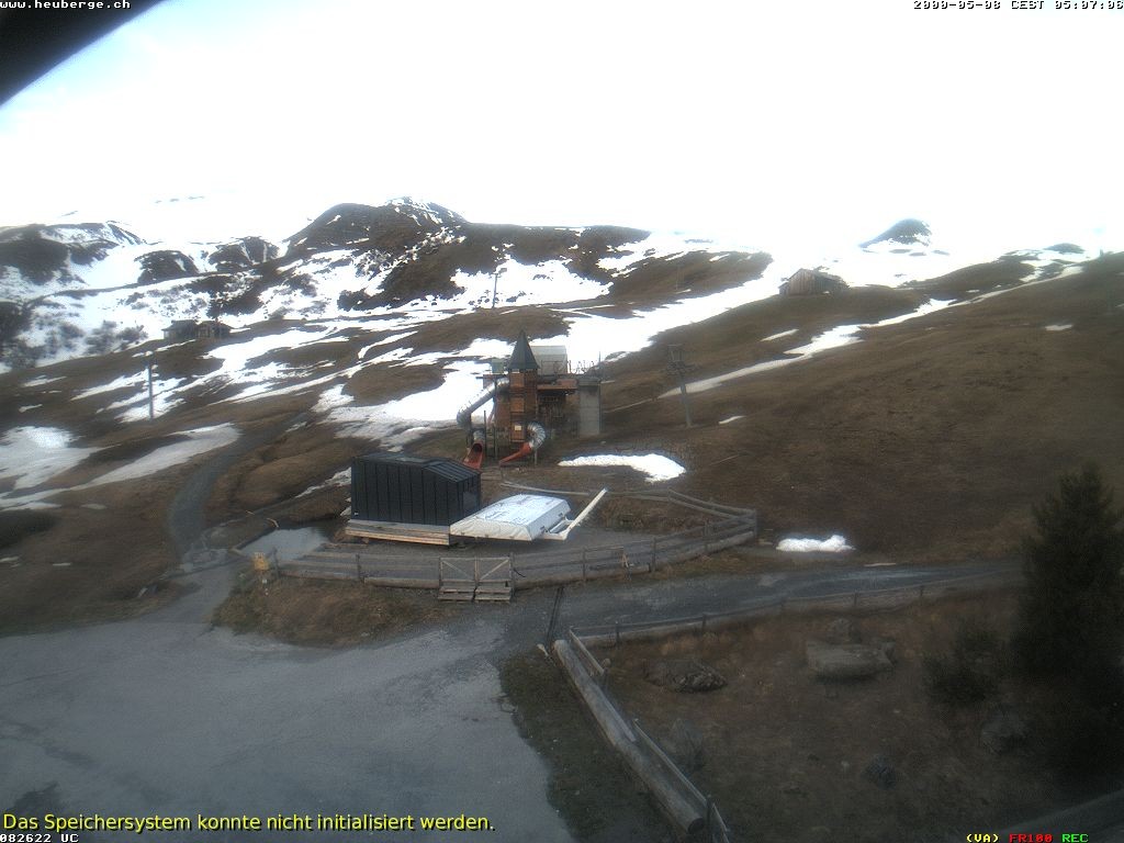 Archiv Foto Webcam Berghaus Arflina / Heuberge