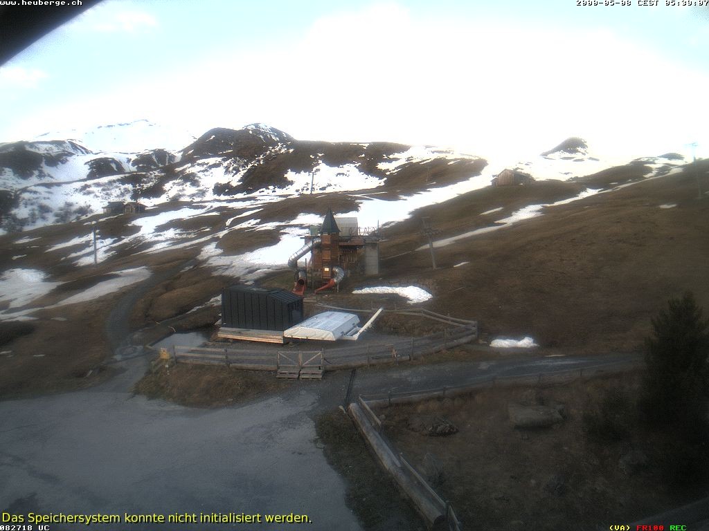 Archiv Foto Webcam Berghaus Arflina / Heuberge