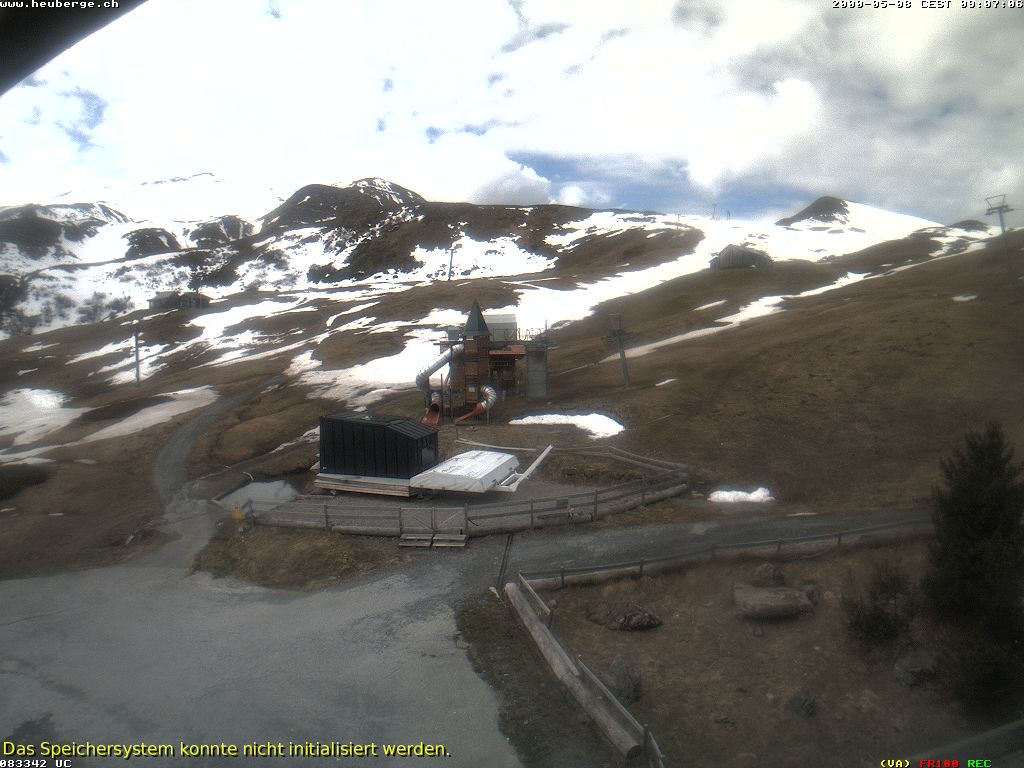 Archiv Foto Webcam Berghaus Arflina / Heuberge