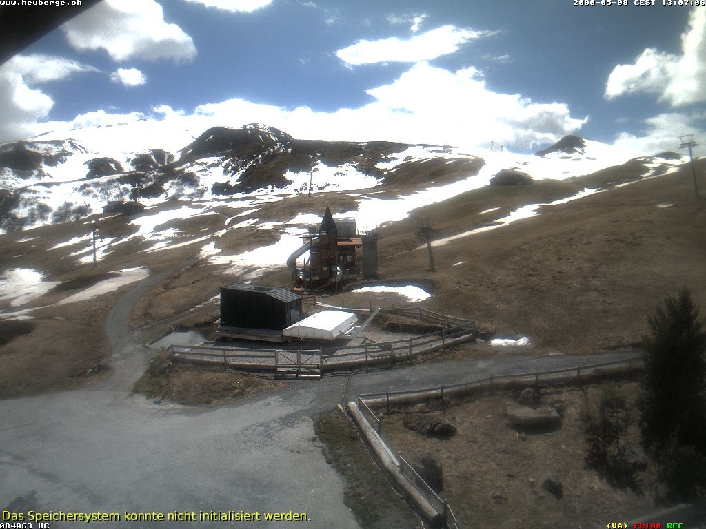 Archiv Foto Webcam Berghaus Arflina / Heuberge