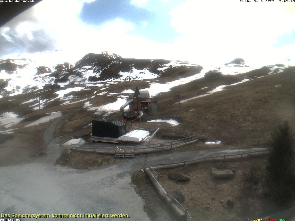Archiv Foto Webcam Berghaus Arflina / Heuberge
