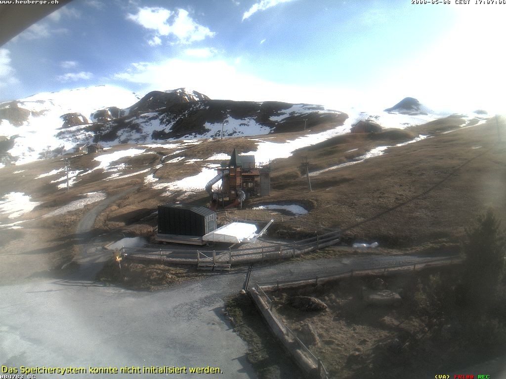 Archiv Foto Webcam Berghaus Arflina / Heuberge