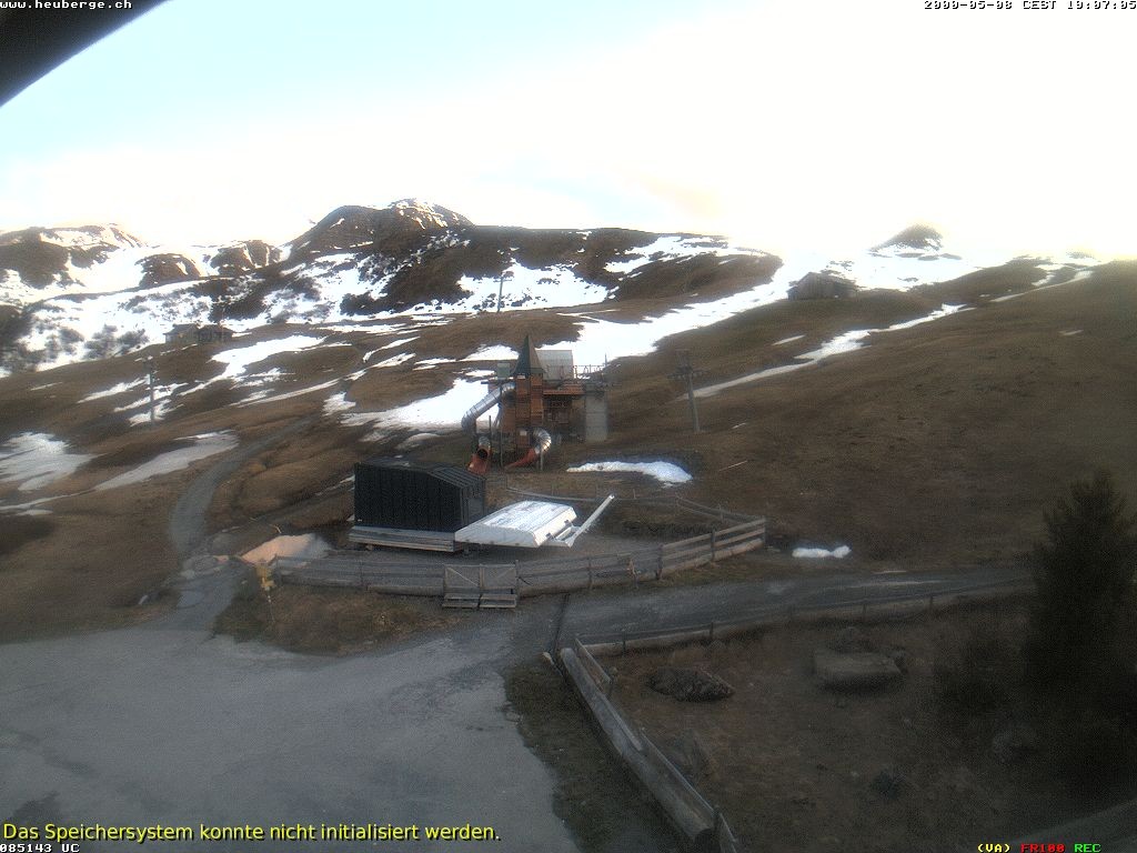 Archiv Foto Webcam Berghaus Arflina / Heuberge