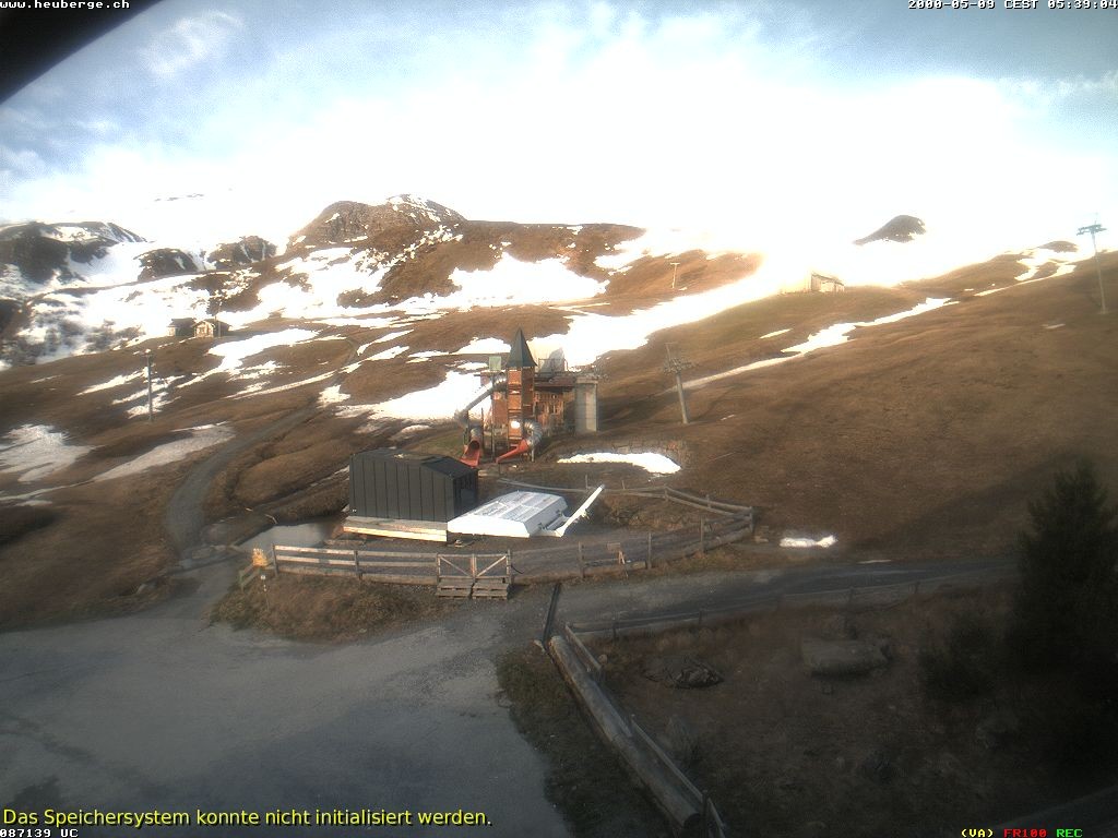 Archiv Foto Webcam Berghaus Arflina / Heuberge