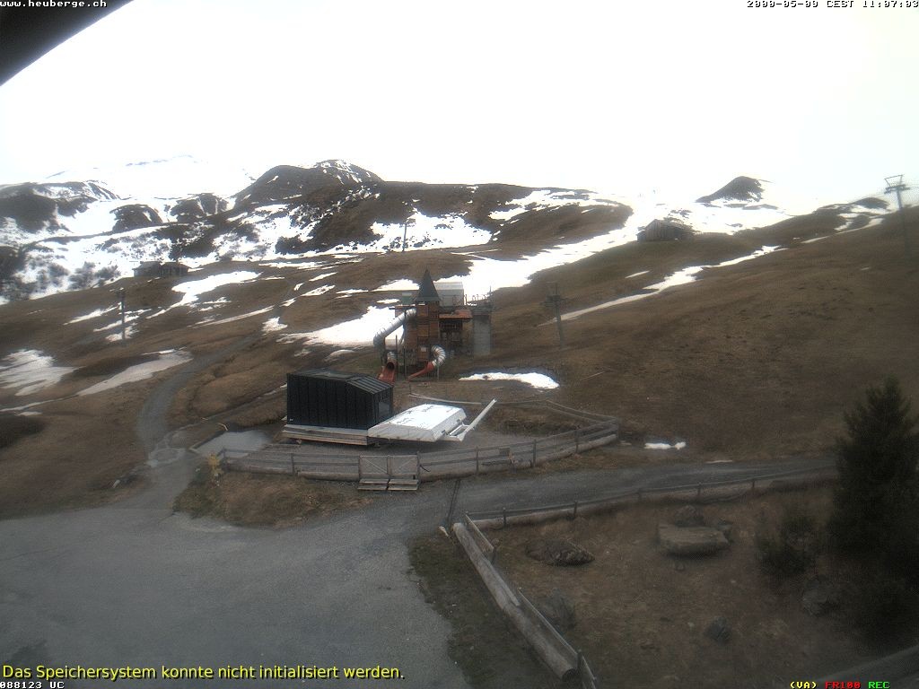 Archiv Foto Webcam Berghaus Arflina / Heuberge