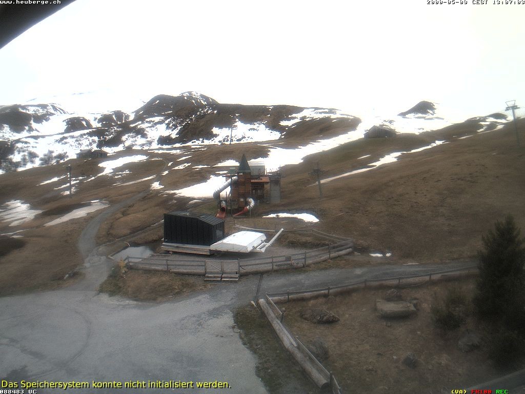Archiv Foto Webcam Berghaus Arflina / Heuberge