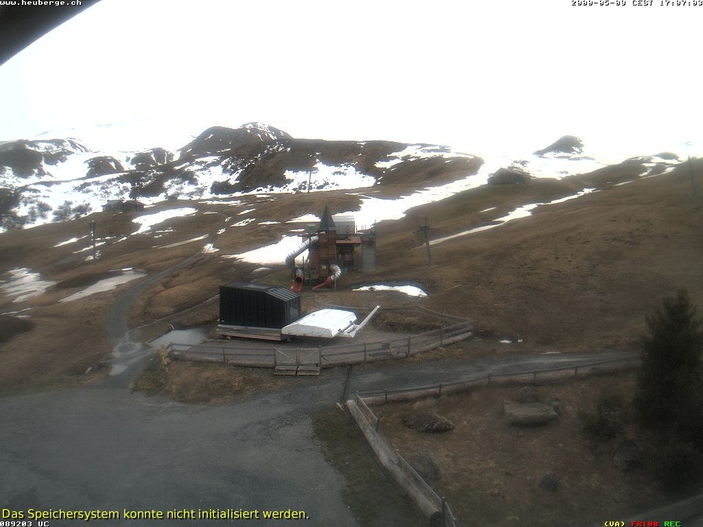 Archiv Foto Webcam Berghaus Arflina / Heuberge